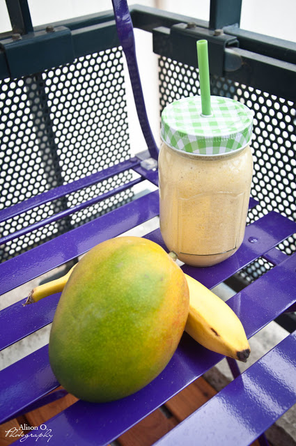 Recette smoothie mangue banane spéculos